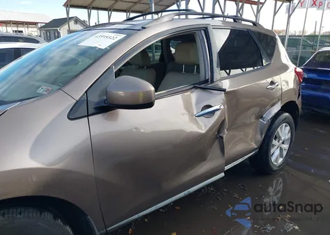 2012 Nissan Murano Sl из США, поврежденный, VIN JN8AZ1MW4CW237028